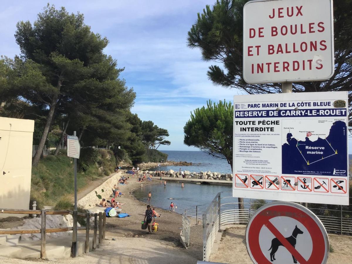Studio Plage Du Cap Rousset Каррі-ле-Руе Екстер'єр фото